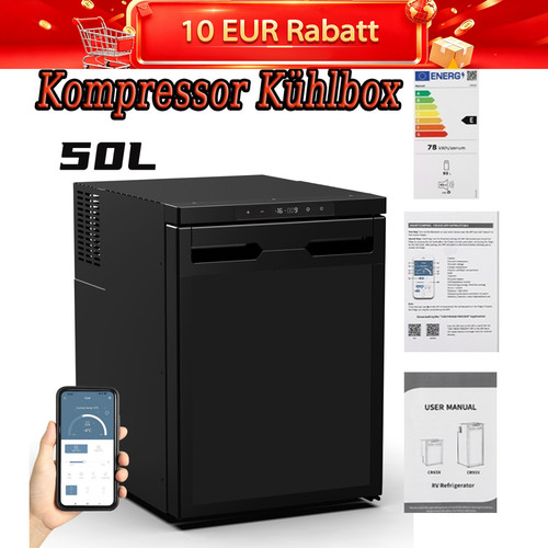 Kompressor kühlbox 50l - 50l, zwei